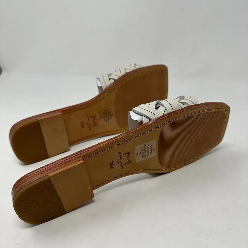 Marc Fisher LTD Rebecca Ivory Sandals Women’s 8.5 Medium NEW without box